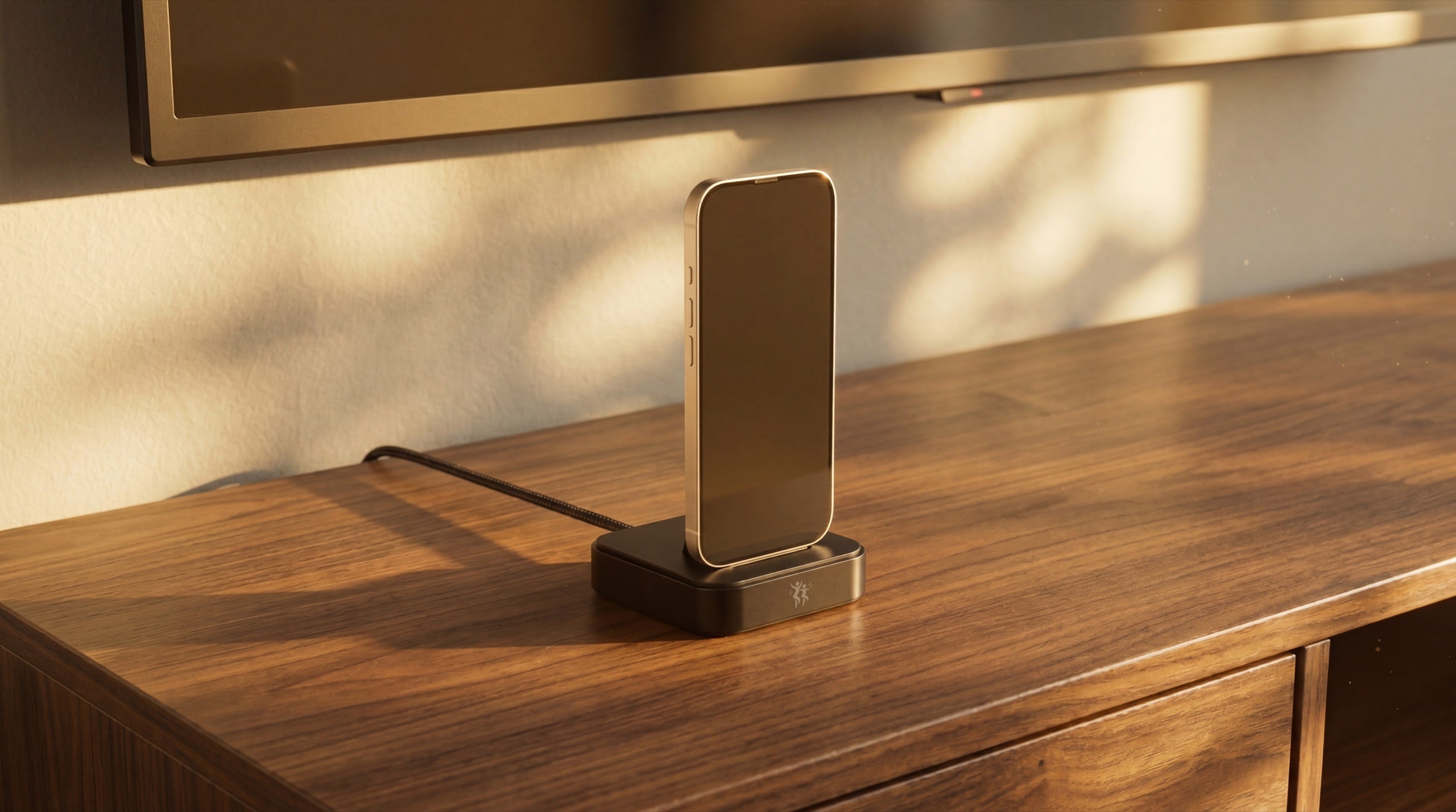 PlayDock running on an iPhone at home